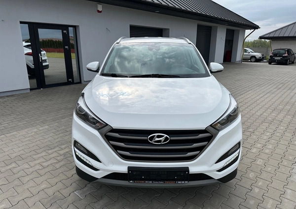 Hyundai Tucson cena 75900 przebieg: 149000, rok produkcji 2018 z Glinojeck małe 497